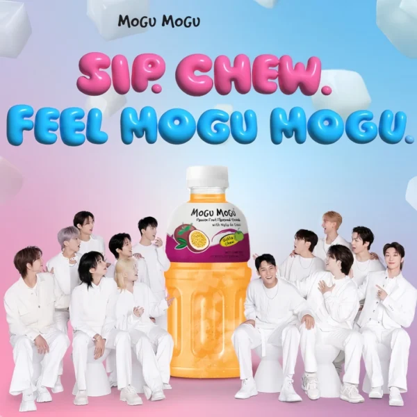 BEBIDA MOGU MOGU SABOR A MARACUYA 320ML