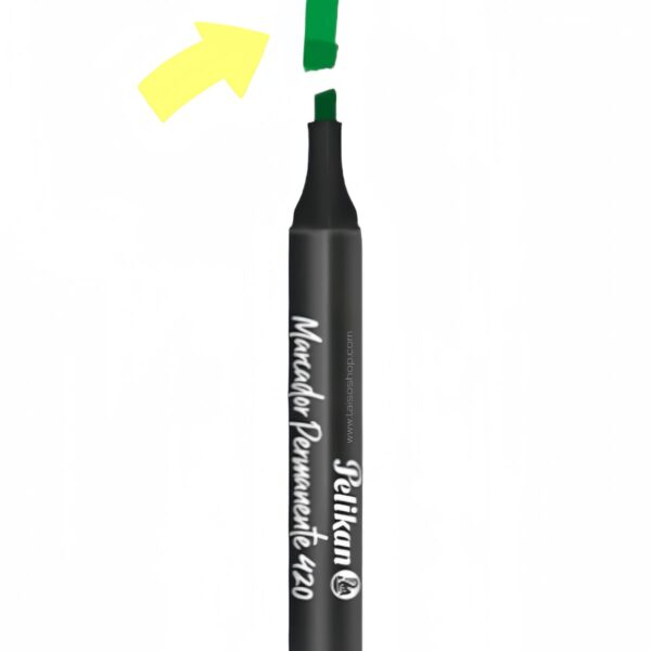 MARCADOR PERMANENTE VERDE 420 PELIKAN EL