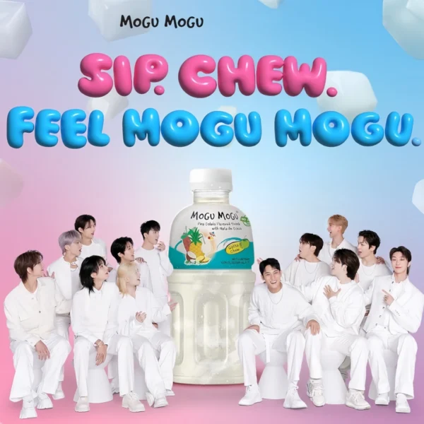 BEBIDA MOGU MOGU SABOR A PINA COLADA 320ML