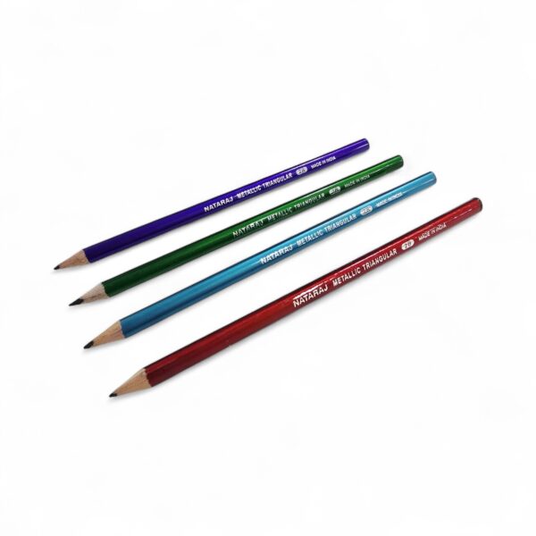 LAPIZ 2B NUMERADO PARA ARTE SIN BORRADOR TRI NATARAJ METALICO *UND CPL