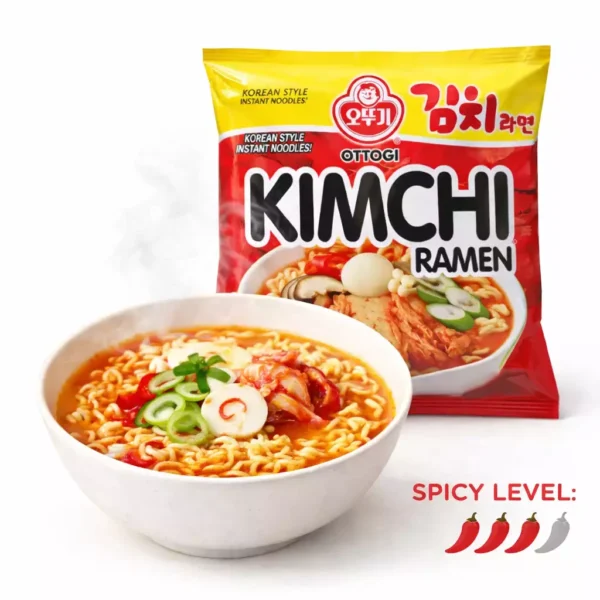 FIDEO INSTANTANEO RAMEN SABOR A KIMCHI OTTOGI KOREA