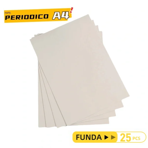 PAPEL PERIODICO A4 P*25PCS
