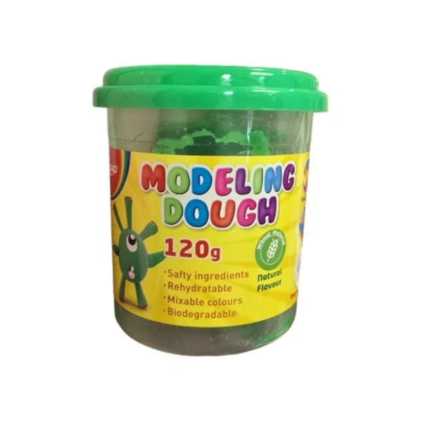 MASA DE MODELAR REHIDRATABLE NO TOXICA 120GR KEYROAD C/VERDE