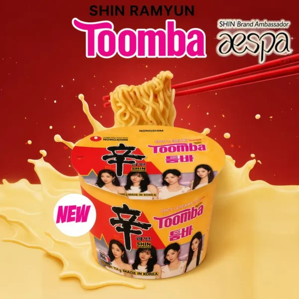 FIDEO INSTANTANEO 113GR RAMEN CUP TOOMBA SPICY AND CREAMY NONGSHIM