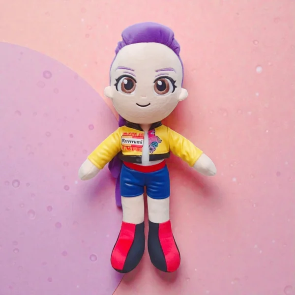 Figurines Kpop De-Mon Hunters – Set 6 Pièces HUNTRIX Rumi/Mira/Zoey, Collection PVC Pour Fans