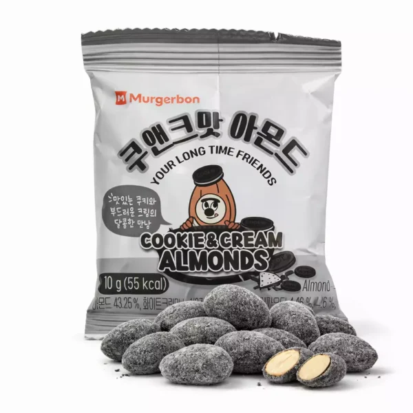 ALMENDRAS SABOR COOKIE AND CREAM 10G MURGERBON