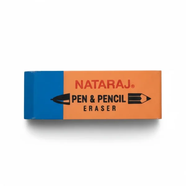BORRADOR BICOLOR PEN AND PENCIL ERASER