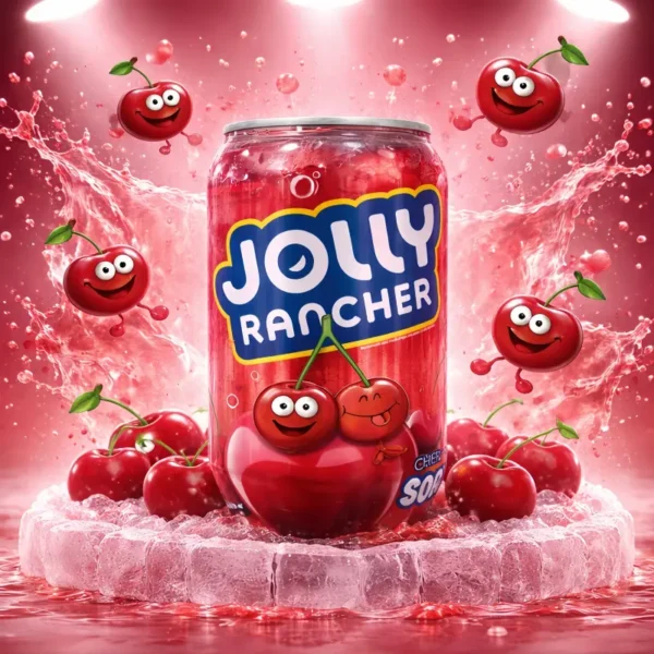 JOLLY RANCHER 350ML BEBIDA GASEOSA SABOR A CEREZAS