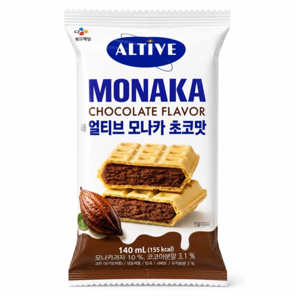 HELADO MONAKA CHOCOLATE FLAVOR 140ML