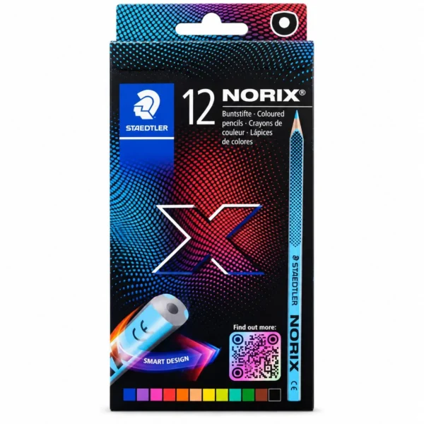 lapices colores staedtler norix smart design 12 piezas