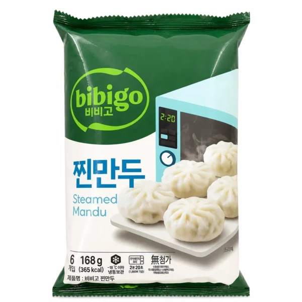 STEAMED MANDU COREANO  BIBIGO 6PCS 168GR CARNE DE CERDO