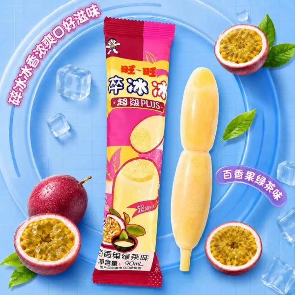 bolo de agua sabor want want 90ml sabor a maracuya y te verde taiso shop