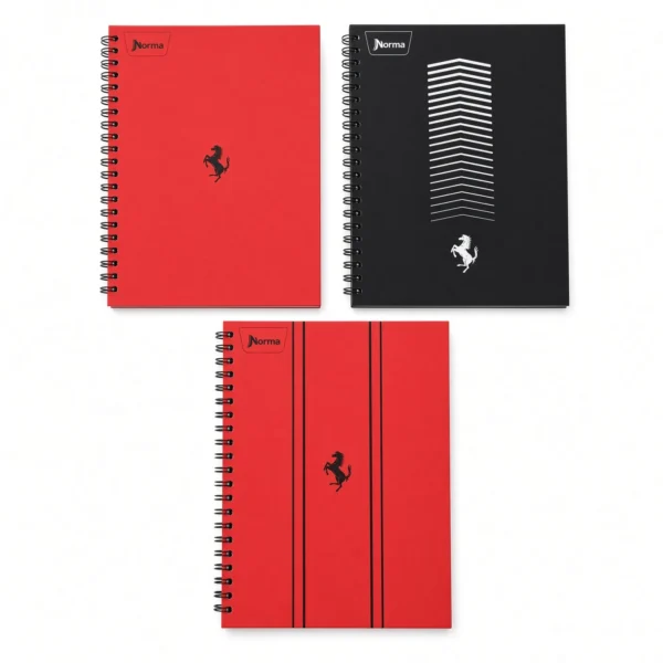 cuaderno universitario ferrari 100 hojas pasta premium inc poster taiso shop