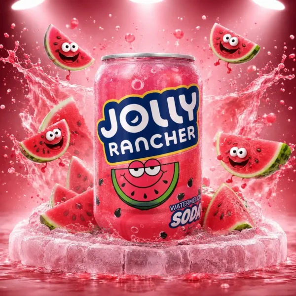 jolly rancher 350ml bebida gaseosa sabor a sandia taiso shop