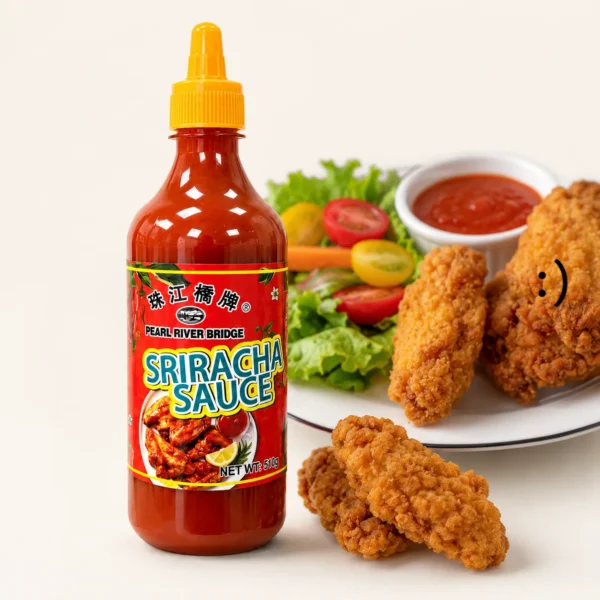 salsa picante estilo sriracha 510g sauce pearl river bridge taiso shop