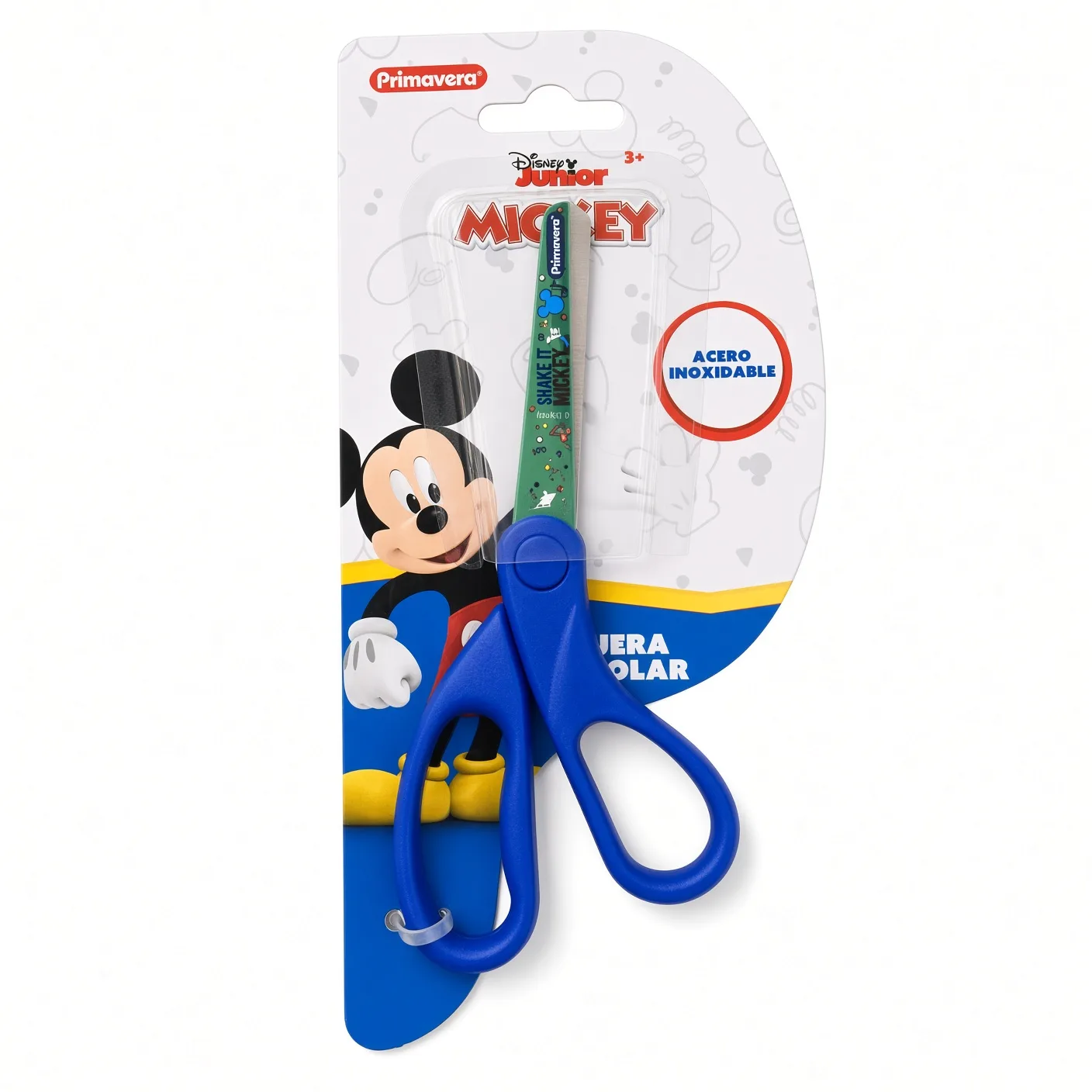 TIJERA ESCOLAR PUNTA ROMA *UND 13CM SPIDEY/SPIDERMAN/MICKEY JUNIOR PRIMAVERA - Imagen 3