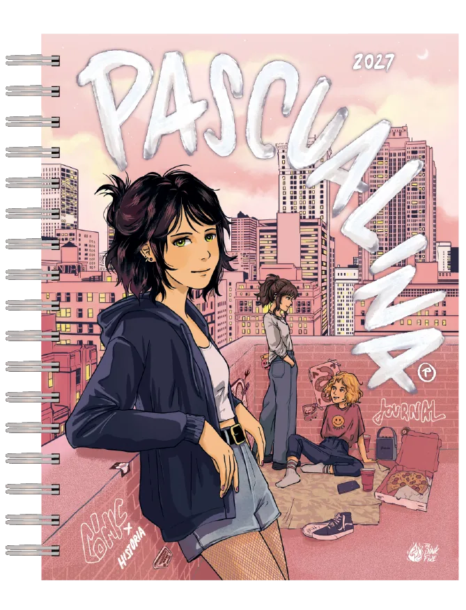 Agenda Pascualina 2027 modelo Food, Friends & Fun, portada