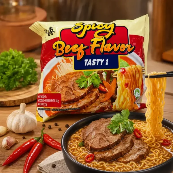 baixiang tasty 1 fideos instantaneos ternera