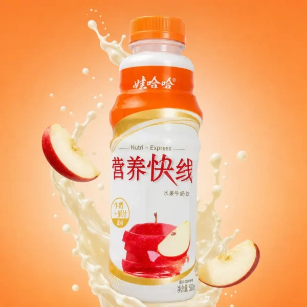 BATIDO DE LECHE CON MANZANA NUTRI-EXPRESS DE WAHAHA 500ML