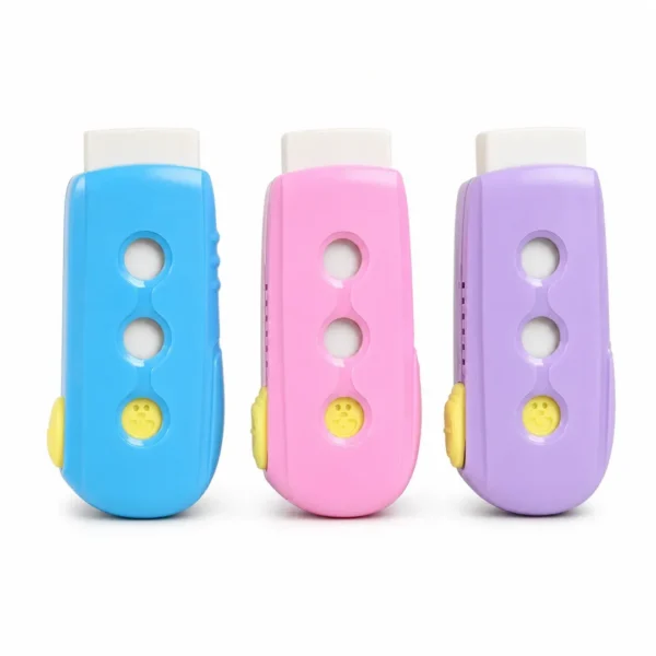 borrador pastel push keyroad retractil colores