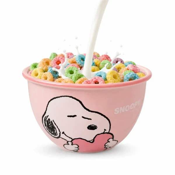 bowl de snoopy pink amoroso taiso shop 2