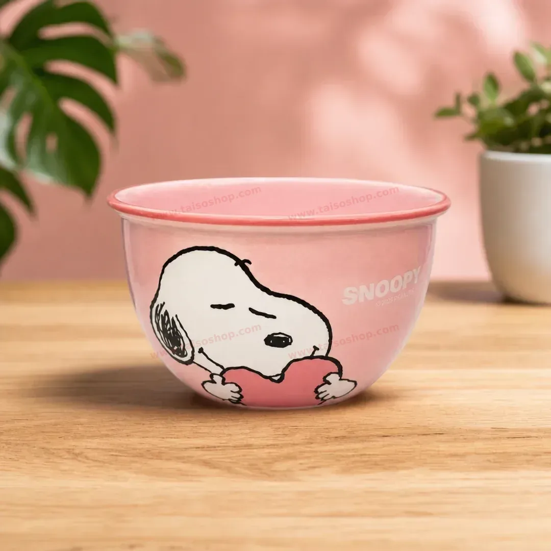 BOWL DE SNOOPY PINK AMOROSO