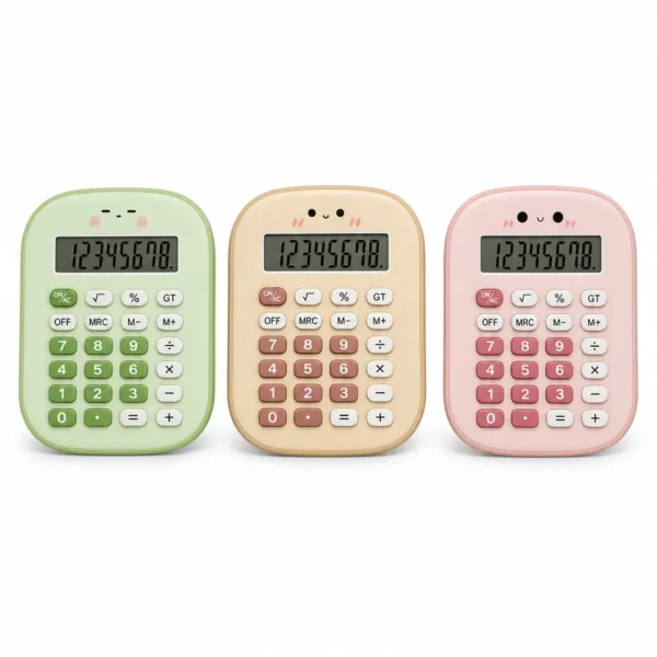 calculadora tostada kawaii ht 316 colores pastel