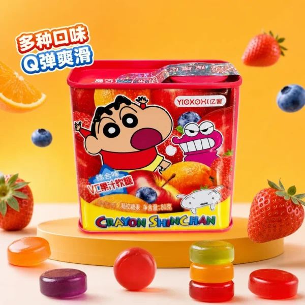 caramelos vc sabor surtido crayon shin chan 80g taiso shop