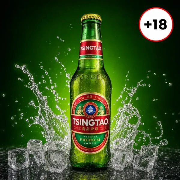 cerveza tsingtao botella 330ml premium lager