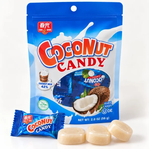 chunguang coconut hard candy leche de coco taiso