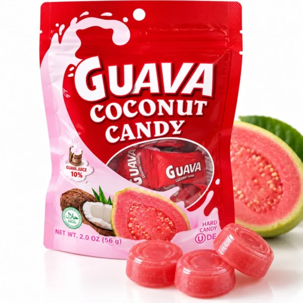 chunguang caramelo guayaba coco guava coconut candy