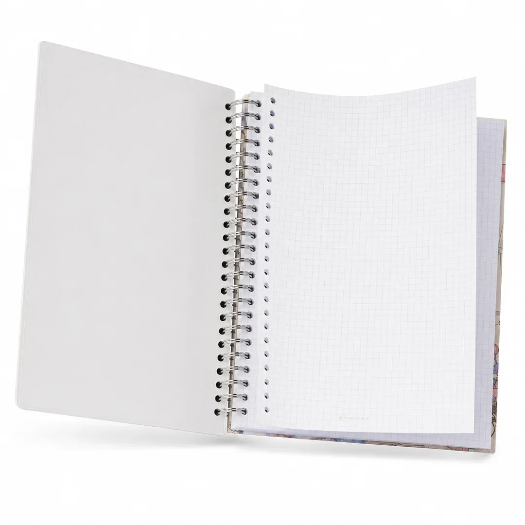 CUADERNO INTELIGENTE INFINITO TIPO BINDER A4 32*3*23CM PERRITOS CUTE ROSADO - Imagen 3