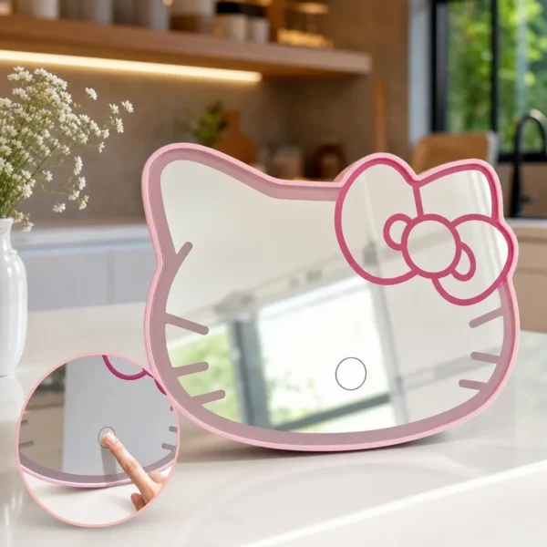espejo led de hello kitty taiso shop 2