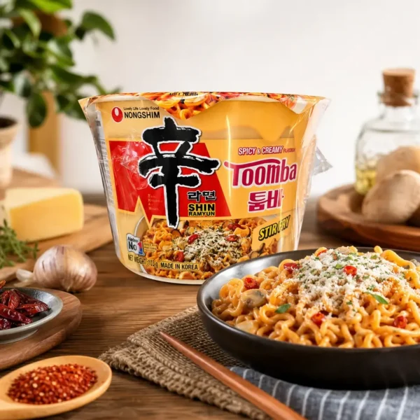 fideo instantaneo 113gr ramen cup toomba spicy and creamy nongshim taiso shop