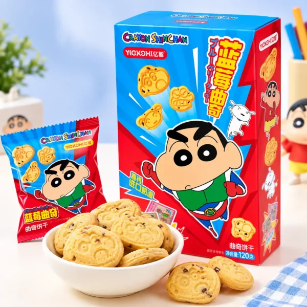 galletas arandanos crayon shin chan 120g taiso shop