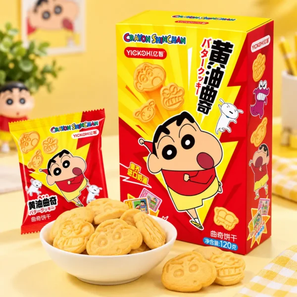 galletas mantequilla crayon shin chan 120g butter cookies