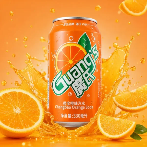 guangs gaseosa de naranja 330ml