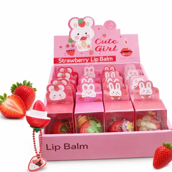 lip balm balsamo labial strawberry taiso shop