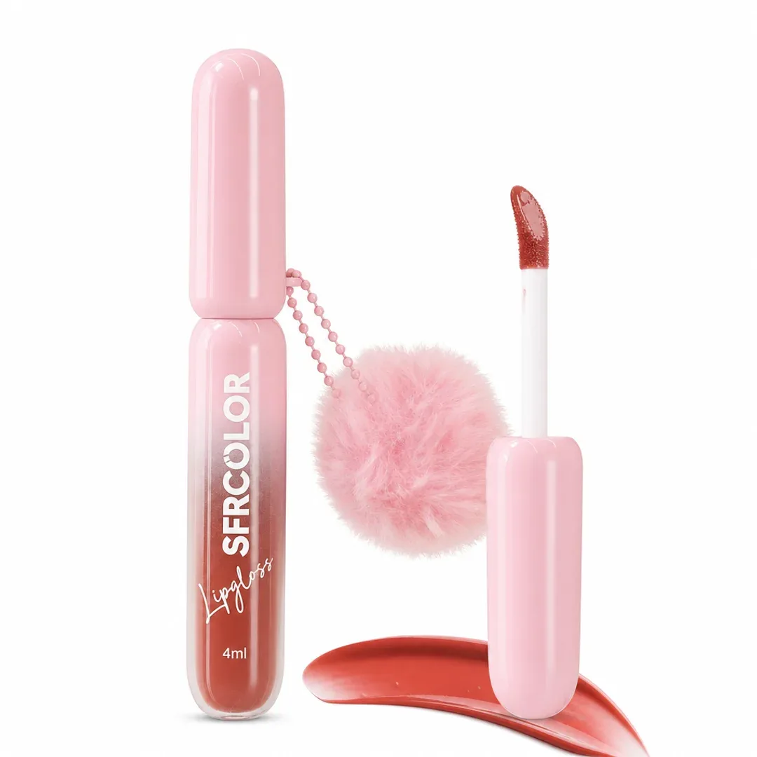 lip gloss hidratante water gloss sfr color pompon