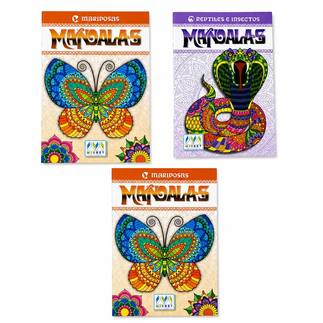 mandalas maravillosas libro colorear mirbet ediciones