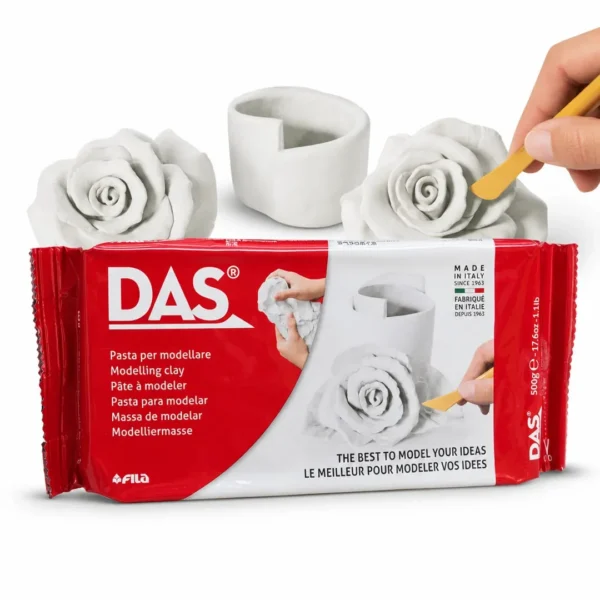 masa de modelar das blanca 500g