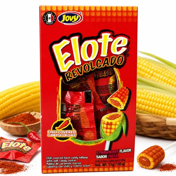 paleta jovy elote revolcado fresa chile 150g