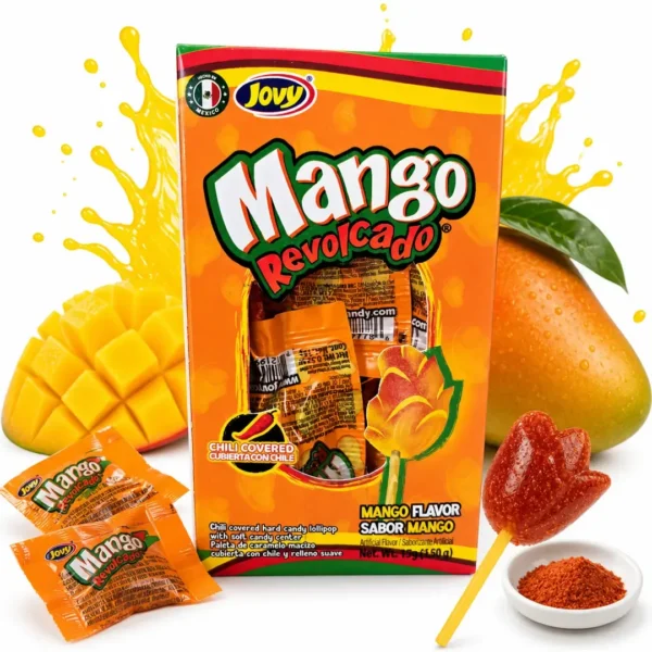 paleta mexicana jovy mango revolcado chile 150g