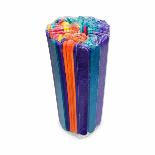 PALETAS BAJA LENGUA DE COLORES IRIS DELGADAS 80 UND