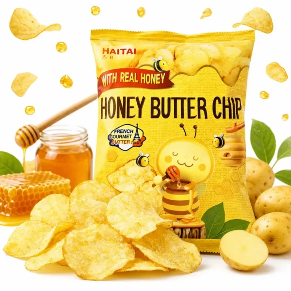 papas coreanas honey butter chip haitai