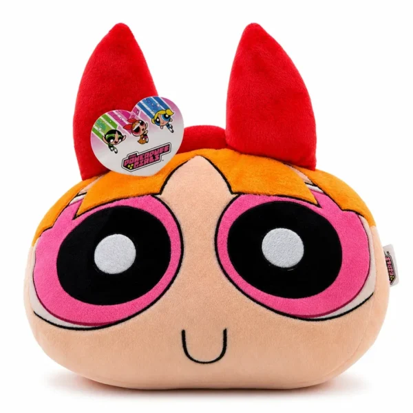 PELUCHE ALMOHADA CABEZA BOMBON THE POWERPUFF GIRLS