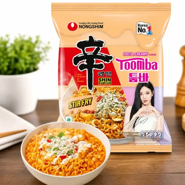 ramen coreano nongshim shin ramyun toomba stir fry 137gr taiso shop