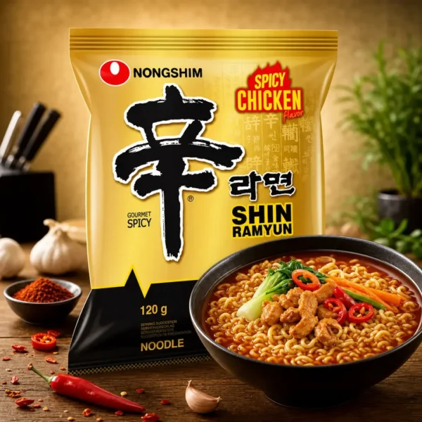 ramen coreano shin ramyun spicy chicken 120g