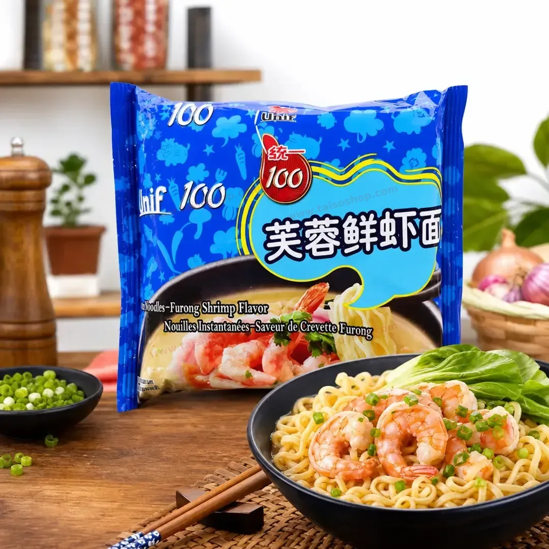 RAMEN FIDEOS INSTANTANEOS CON SABOR A CAMARON UNIF 100 105G