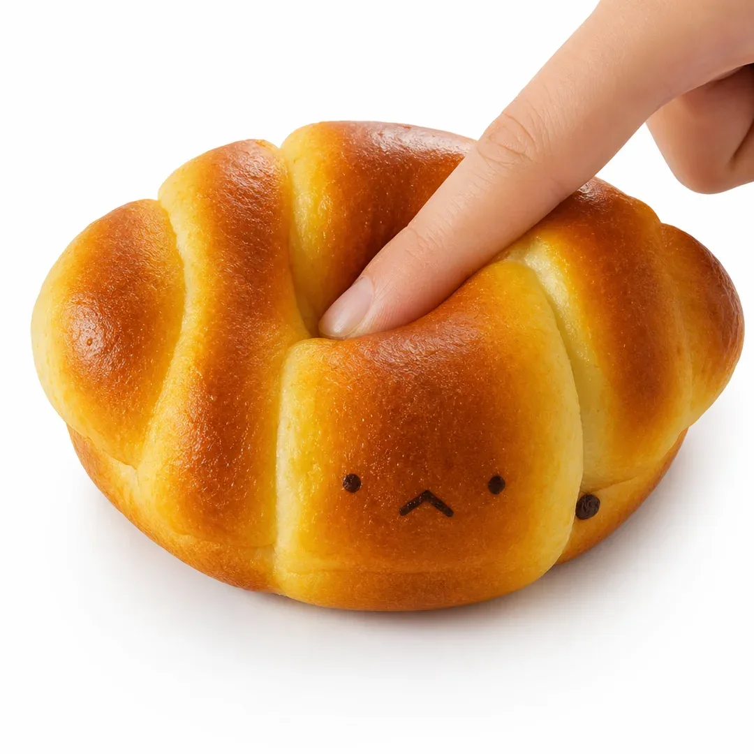 SQUISHY VIRAL CROISSANT OSITO KWAII - Imagen 2